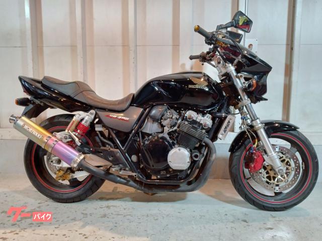 ＣＢ４００Ｓｕｐｅｒ　Ｆｏｕｒ　ＶＴＥＣ　　モリワキマフラー　ＥＴＣ　ビキニカウル　タックロールシート　スライダー