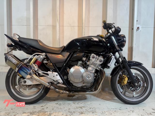 CB400Super Four VTEC Revo 社外マフラー 社外ハンドル フェンダーレス