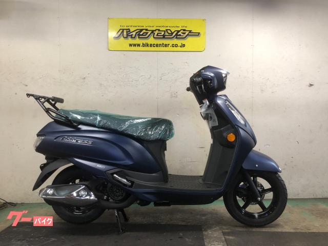 アドレス１２５　２０２６年モデル　マットステラブルーメタリック　メーカ保証２年　国内正規取扱車両