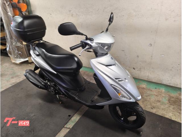 スズキ アドレスV125S GIVIリアボックス 取説メンテナンス