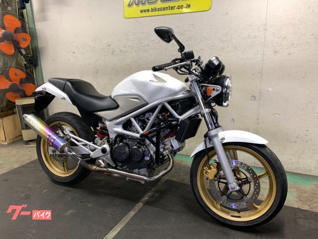 VTR250エンジンガード前後とモリワキマフラー 【公式通販】