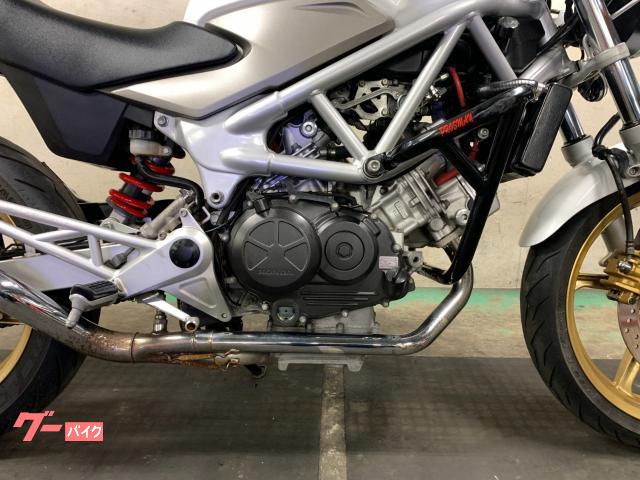 VTR250エンジンガード前後とモリワキマフラー MORIWAKI ONLINE SHOP.