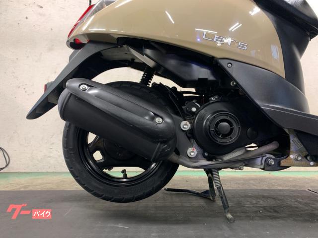 SUZUKI レッツ4 4st FI 低燃費 セル始動 OIL交換他　軽整備済み すぐ乗り出し可 フューエルインジェクション付50cm3スクーター「レッツ4」に特別色を
