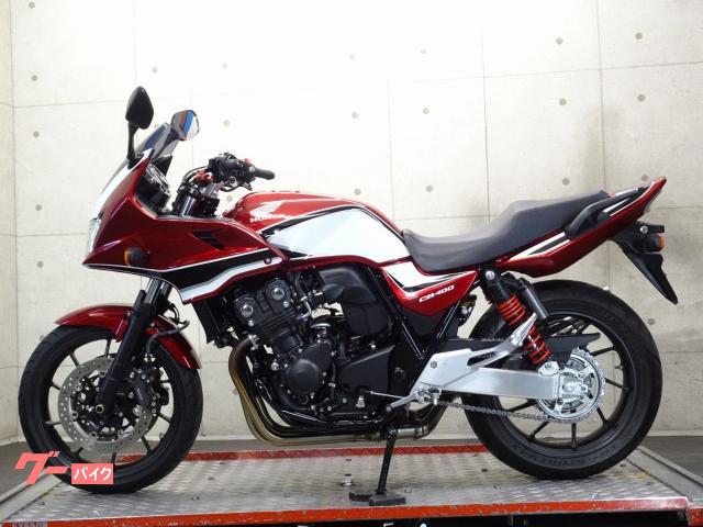 ホンダ ＣＢ４００Ｓｕｐｅｒ　ボルドール　ＶＴＥＣ　Ｒｅｖｏ　４５０８６　２０２０年モデル　グリップヒーター　エンジンガードの画像（神奈川県
