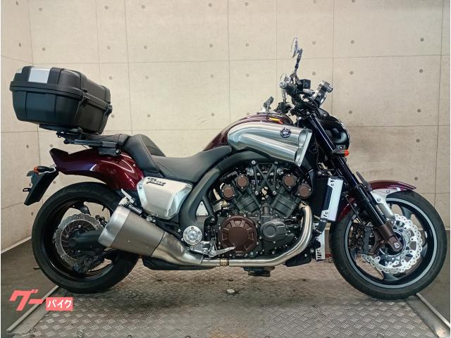 ＶＭＡＸ１７００　ＲＰ２２Ｊ　２０１５年モデル　ＥＴＣ車載器　前後カメラドライブレコーダー　トップケース　６６８１３