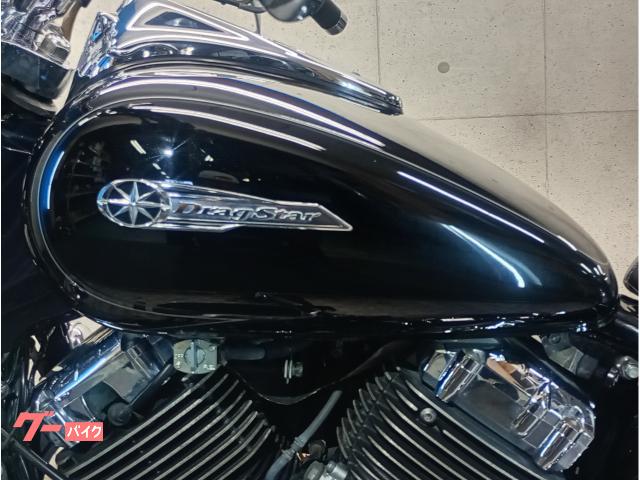 純正 YAMAHA バイクタンク 黒 ドラッグスター400クラシック VH01J YAMAHA ドラッグスター400 タンク 黒 ヤマハ 純正 中古 バイク
