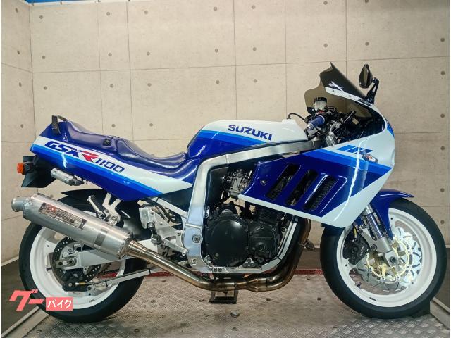 ＧＳＸ−Ｒ１１００　１９９０年モデル　ＧＶ７３Ａ　Ｌ型　油冷　ヨシムラマフラー　ＥＴＣ車載器　６６１１５