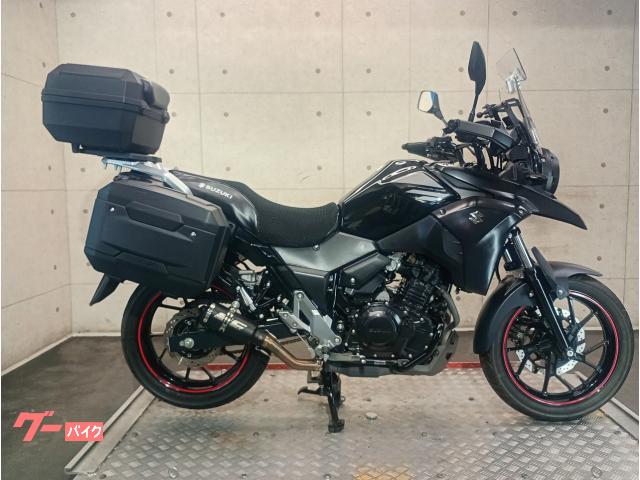 Ｖ−ストローム２５０　ＤＳ１１Ａ　２０１９年　ＡＢＳ　ＥＴＣ車載器　トリプルケース　エンジンガード　ＵＳＢ電源　６８７９６