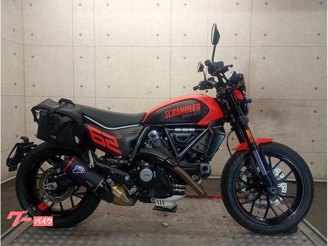 スクランブラーフルスロットル　２０２４年モデル　ＥＴＣ２．０車載器　サイドバック　メーターバイザー　６８６６２