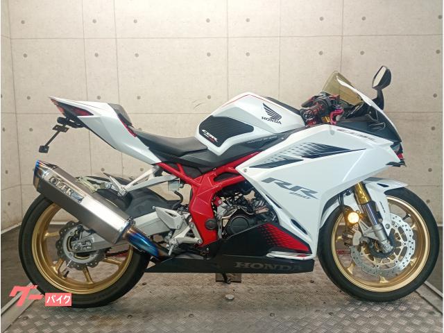 ＣＢＲ２５０ＲＲ　ＭＣ５１　２０２０年モデル　ＡＢＳ　ＥＴＣ　ＯＶＥＲ製ＴＴ−フォーミュラ　ＲＳ　フルチタンマフラー　６９３４５