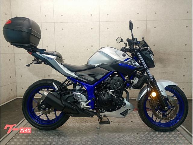 ＭＴ−２５　ＲＧ１０Ｊ　２０１６年モデル　パラレルツインエンジン　スクリーン　リアボックス　フェンダーレス　６８８４５