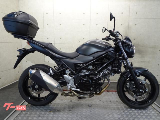ＳＶ６５０　ＡＢＳ　２０１６年モデル　ＶＰ５５Ｂ　リアキャリア　トップケース　ＥＴＣ２．０車載器　７２２３６