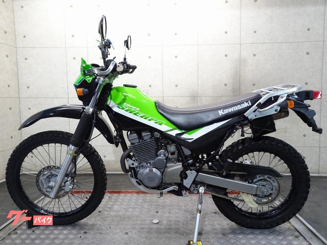 カワサキ スーパーシェルパ KL250G 最終型 ナックルガード