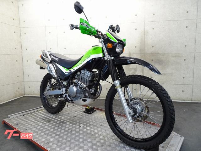 カワサキ スーパーシェルパ KL250G 最終型 ナックルガード