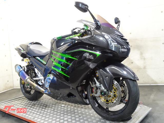 カワサキ Ninja ZX－14R カーボンホイール 前後オーリンズ