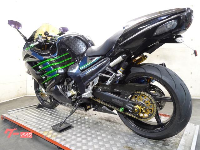 カワサキ Ninja ZX－14R カーボンホイール 前後オーリンズ