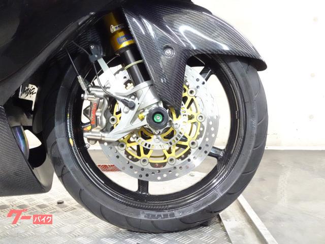 カワサキ Ninja ZX－14R カーボンホイール 前後オーリンズ