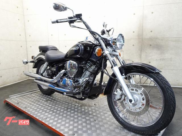 NO.5517　ドラッグスター２５０（ＶＧ０２Ｊ）　空冷Ｖツイン２５０ｃｃ　アメリカン　ブラック　☆彡 ヤマハ ドラッグスター250 VG02J 2004年モデル ノーマル