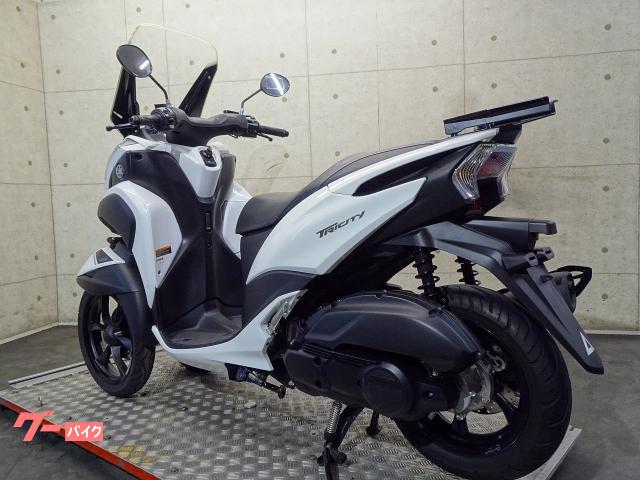 【普通免許仕様もOK】ルーフ付トリシティ125現行型SEK1Jスマートキー 低走行4千km弱 スライドキャリア 自賠責保険付9年6/3★TRIX★ 普通免許仕様もOK】ルーフ付トリシティ125現行型SEK1Jスマートキー 低走行