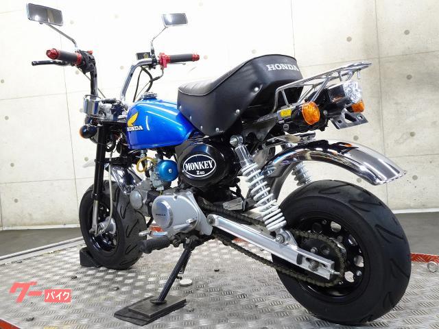 ☆モンキーZ50Jカスタム車両☆キャブレーターオーバーホール・バッテリー新品^_^キック一発始動！ボアアップ快速仕様☆ ホンダ モンキー Z50J 1981年モデル 75ccボアアップ