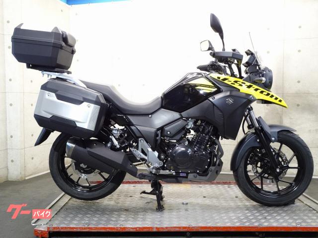 Ｖ−ストローム２５０　ＤＳ１１Ａ　２０１７年モデル　グリップヒーター　リア＆サイドＢＯＸ　ナックルガード　７５４３７
