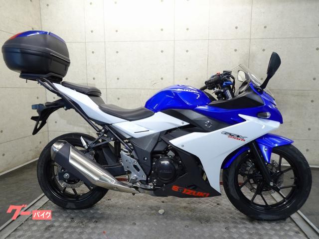 ＧＳＸ２５０Ｒ　ＤＮ１１Ａ　２０１７年モデル　リアＢＯＸ　タンクパッド　ブレーキレバー＆クラッチレバー　マウントバー　７５０９６