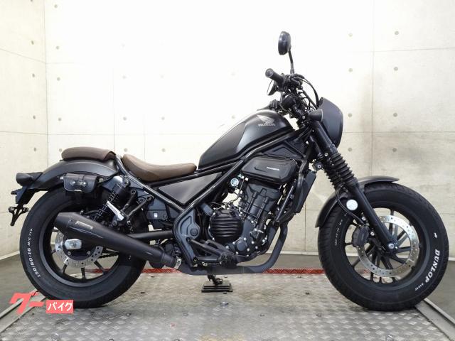 レブル２５０　Ｓエディション　　ＭＣ４９　２０２１年モデル　ＥＴＣ２．０車載器　サイドバッグ　マフラー　７５３８７