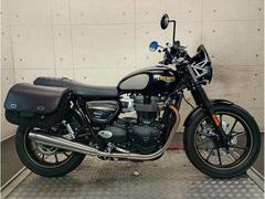 ＴＲＩＵＭＰＨ　ストリートツイン　２０２２年モデル　ゴールドラインリミテッドエディション　ワンオーナー　純正ワックスコットンパニア　５９２３６