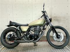 ヤマハ　ＳＲ４００　ＲＨ０１Ｊ　フリスコスタイル　フロント２１インチカスタム　マフラー　ロンスイ　リアサス　５９３０４