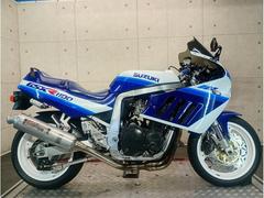 スズキ　ＧＳＸ−Ｒ１１００　１９９０年モデル　ＧＶ７３Ａ　Ｌ型　油冷　ヨシムラマフラー　ＥＴＣ車載器　６６１１５