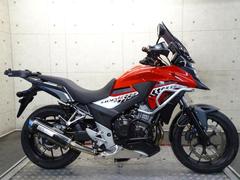 ホンダ　４００Ｘ　ＮＣ４７　モリワキチタンマフラー　スクリーン　アッパーガード　エンジンガード　グリップ　ヒーター　ＬＥＤ　６９５６０