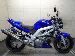スズキ　ＳＶ１０００　ＶＴ５４Ａ　２００３年モデル　ＥＴＣ車載器　アグラス製マフラー　スタンドフック　ミラー　バーエンド　７４０１５