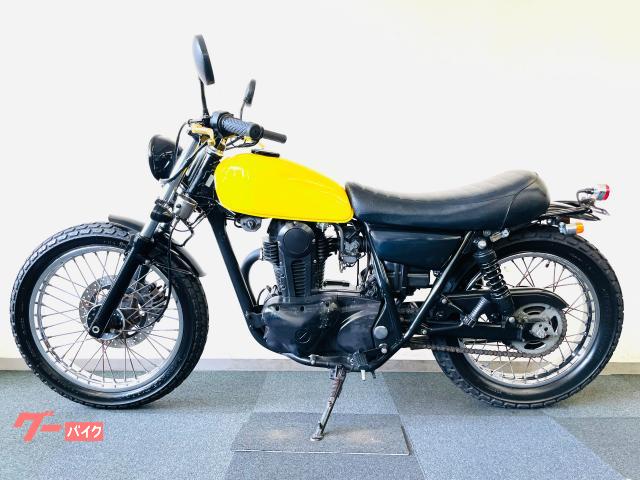 あうカワサキ　250TR 純正マフラー　バンテージ付き　キャブ車 カワサキ 250TR 純正マフラー バンテージ付き キャブ車