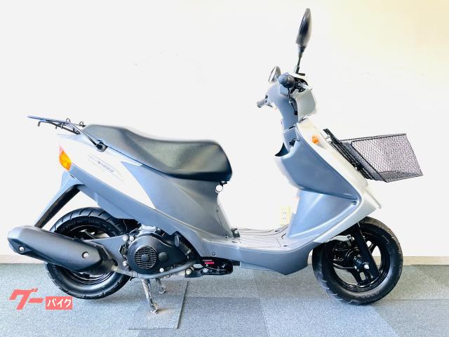 アドレスＶ１２５Ｇ　ＣＦ４ＥＡ　防犯アラーム標準装備　フロントバスケット　純正キー２本