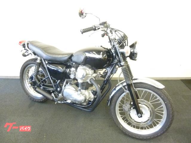 カワサキ W650 カスタムマフラー ヘットライト タンク
