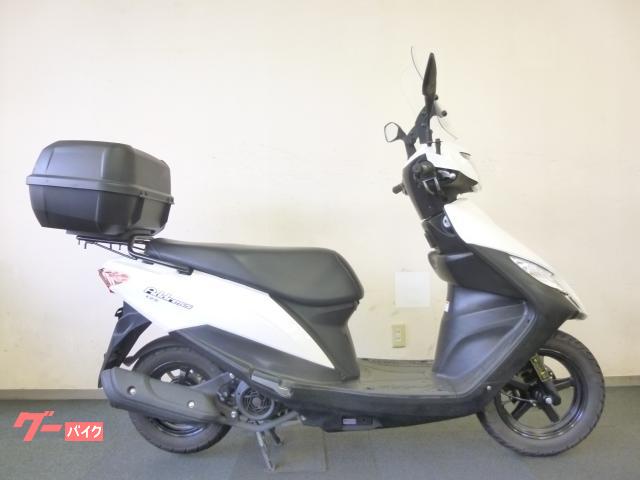 アドレス１２５　ＤＴ１１Ａ型　スクリーン　リアボックス完備　フロントディスクブレーキ