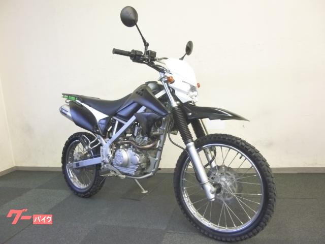 ＫＬＸ１２５　インジェクションモデル　カスタムマフラー　社外ウィンカー　ハンドルバー　デジタルメーター