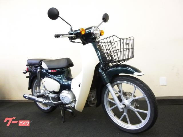 スーパーカブ110 JA59型 フロントバスケット タンデムシート フロントディスクブレーキ シフトインジケーター付き