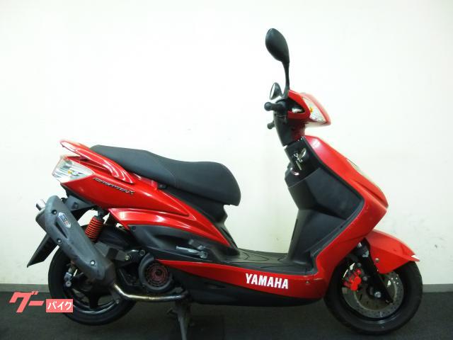 シグナスＸ　ＳＲ　ＳＥ４４Ｊ型　カスタムマフラー　フロントディスクブレーキ