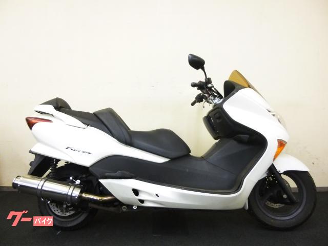 フォルツァ・X MF08型 カスタムマフラー 社外スクリーン