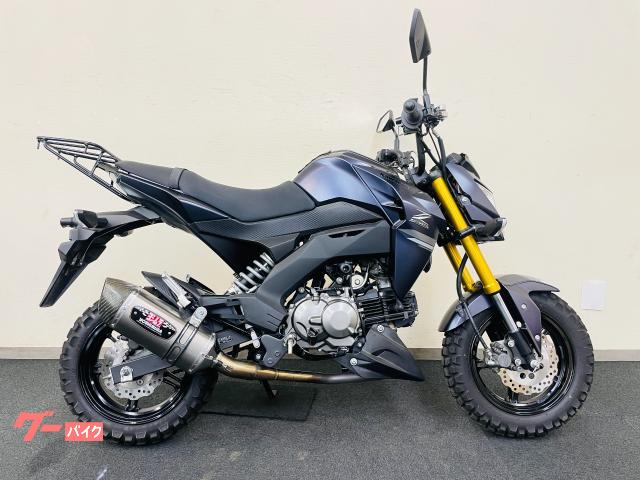 Ｚ１２５ＰＲＯ　ヨシムラマフラー　ＵＳＢ電源ソケット　ヘルメットホルダー　リアキャリア付き