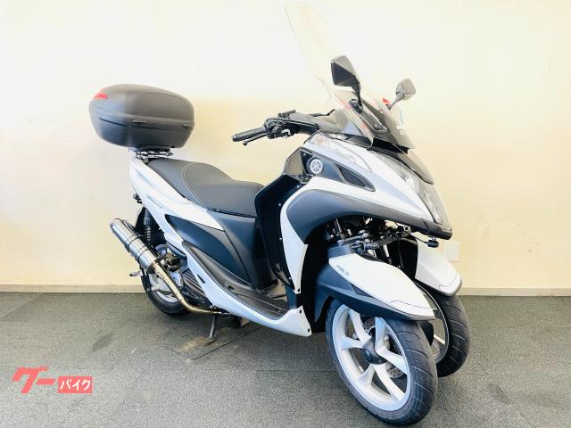 ヤマハ トリシティ125 ABS SE82J 社外マフラー ロング