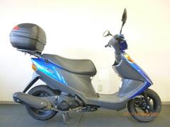 スズキ　アドレスＶ１２５　ＣＦ４ＥＡ型　リアボックス　フロントディスクブレーキ　クランプバー付き　サイドスタンド