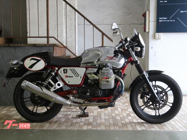 MOTO GUZZI V7 タンデムシート MOTO GUZZI V7レーサー クロームリミテッドエディション