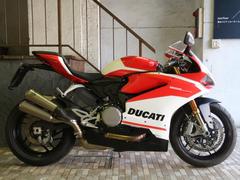 ＤＵＣＡＴＩ　９５９パニガーレコルセ　オーリンズ製サスペンション　オーリンズ製ステアリングダンパー　アクラポヴィッチ・チタン製サイレンサー
