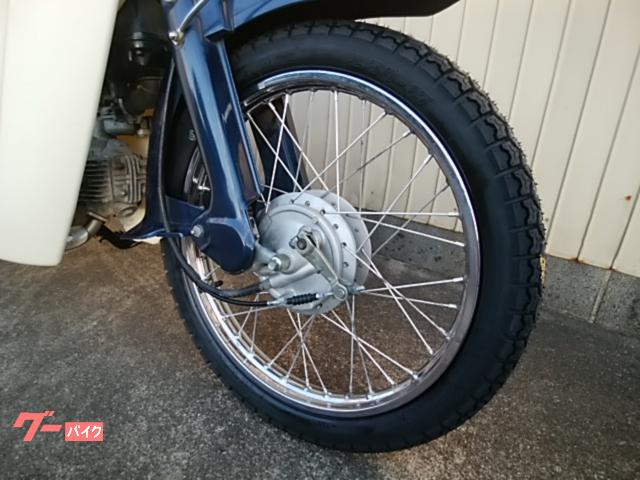 ホンダ スーパーカブ90カスタム 前後タイヤ新品 バッテリー新品
