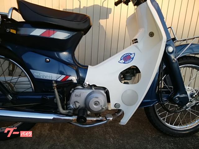 ホンダ スーパーカブ90カスタム 前後タイヤ新品 バッテリー新品