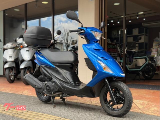 アドレスＶ１２５Ｓ　純正オプショントップケース装備