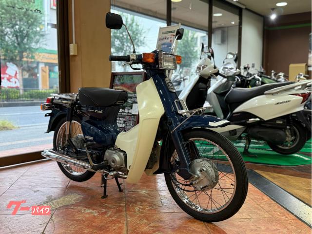 スーパーカブ９０カスタム　２００２年モデル　セル付き　キャブ車　ブルー