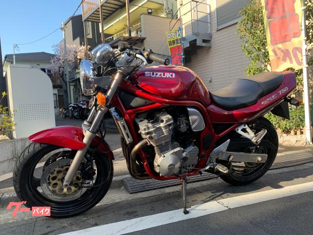スズキ ＧＳＦ７５０　フルオリジナルコンディション　ＤＯＨＣ４気筒４バルブ７７馬力フルパワーの画像（東京都